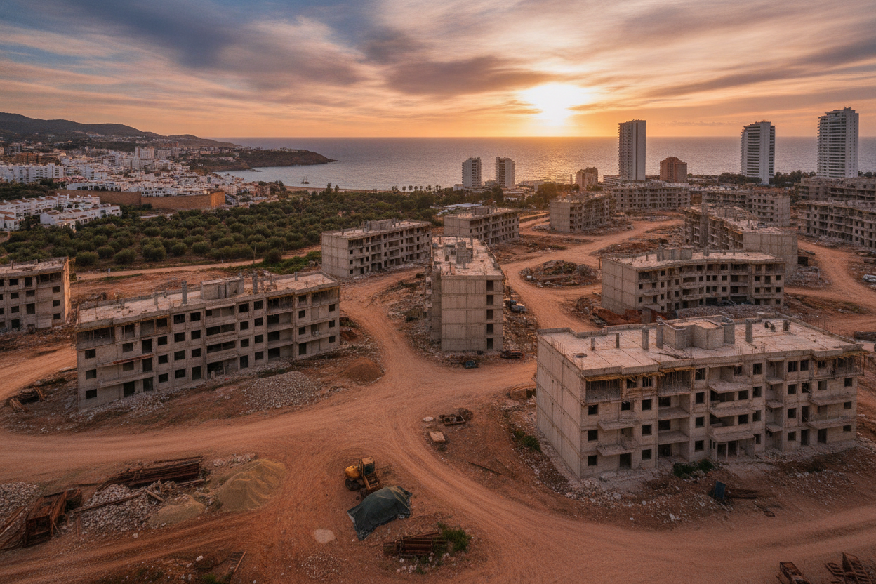 El déficit de obra nueva deja sin cubrir la mitad de la demanda de vivienda en España
