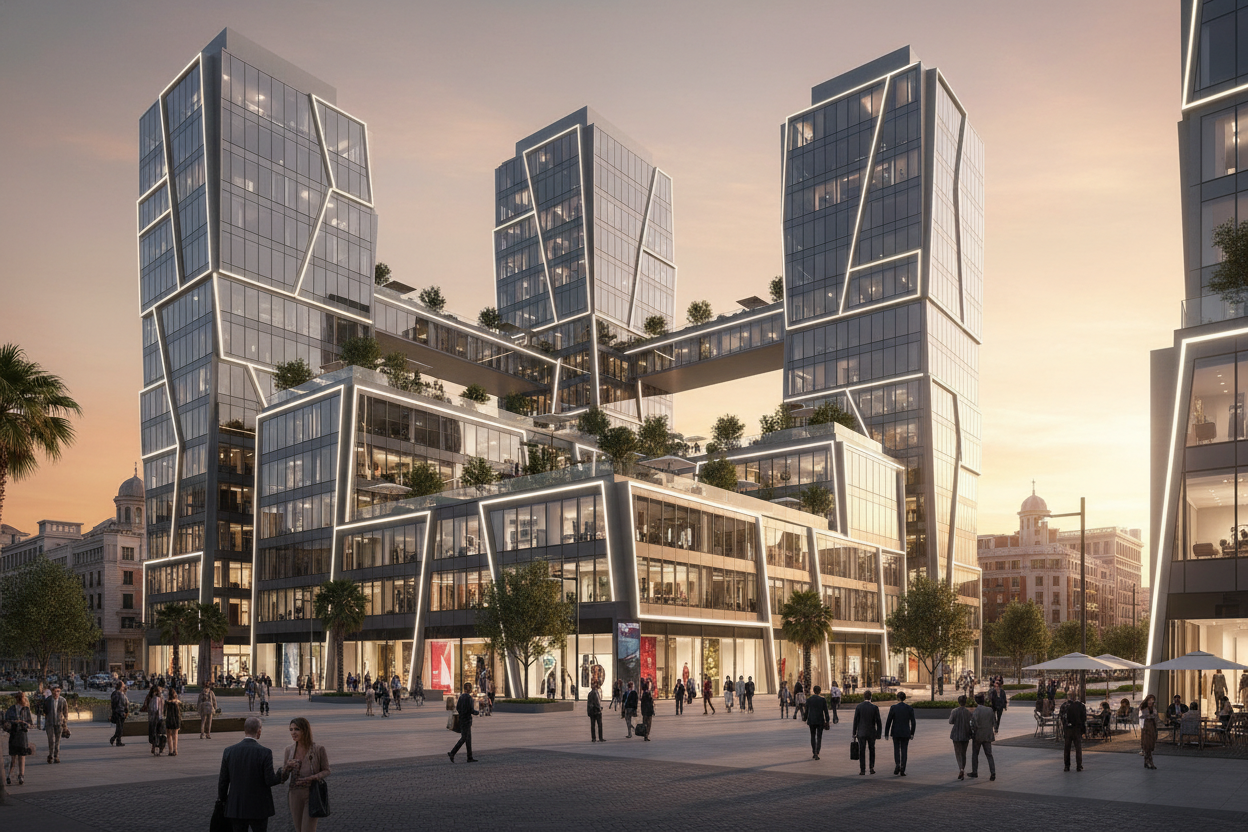 El sector inmobiliario comercial recupera impulso en 2026 impulsado por capital digital y diversificación