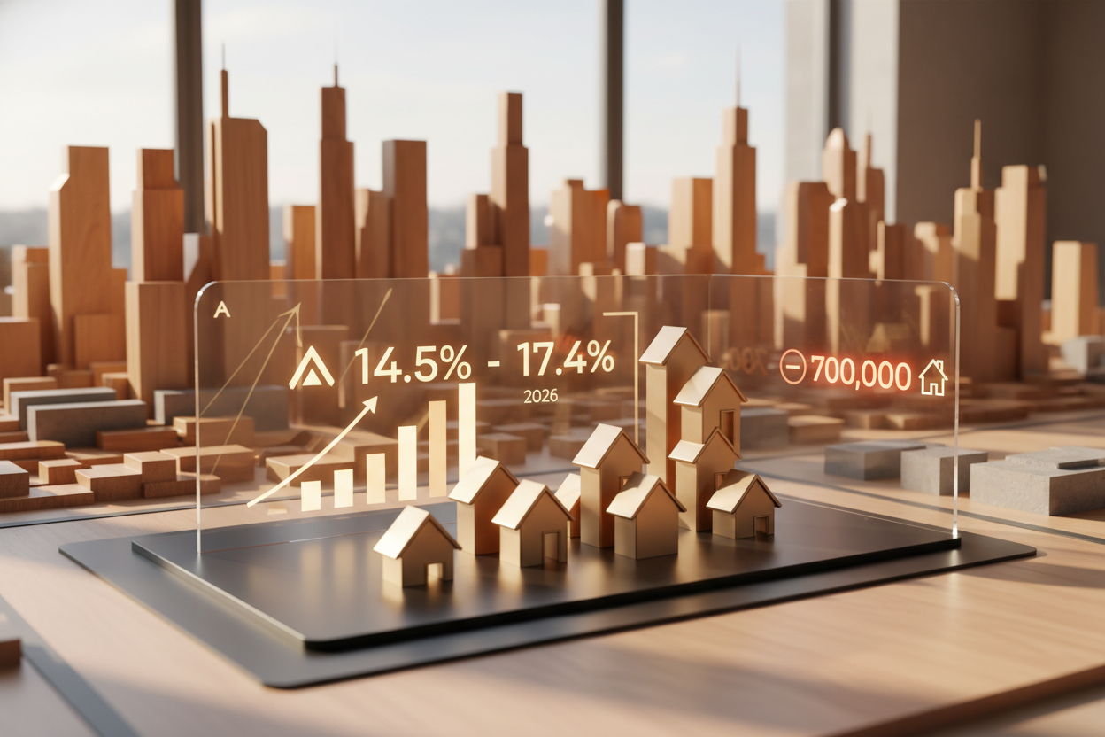 Los precios de vivienda en España suben entre el 14,5% y el 17,4% en 2026 ante el déficit de 700.000 casas