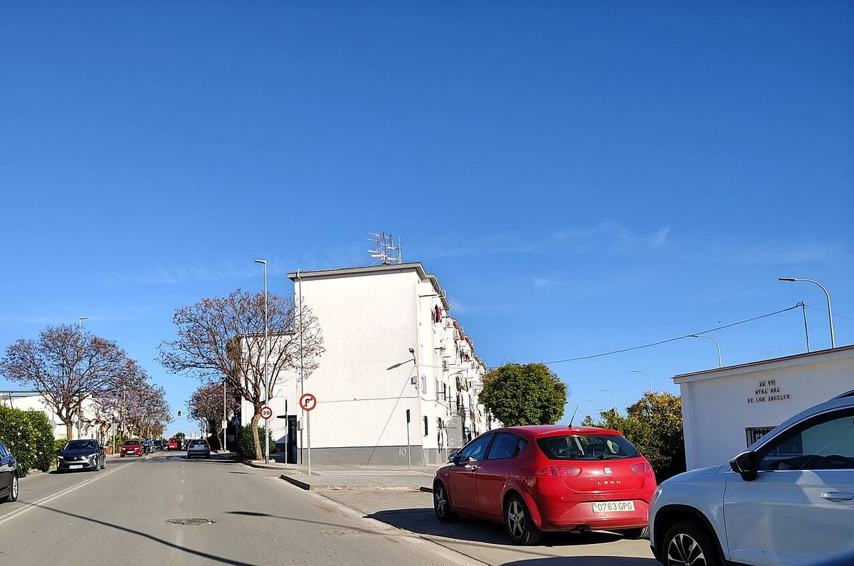 Bloque de viviendas residenciales en Sanlúcar de Barrameda.