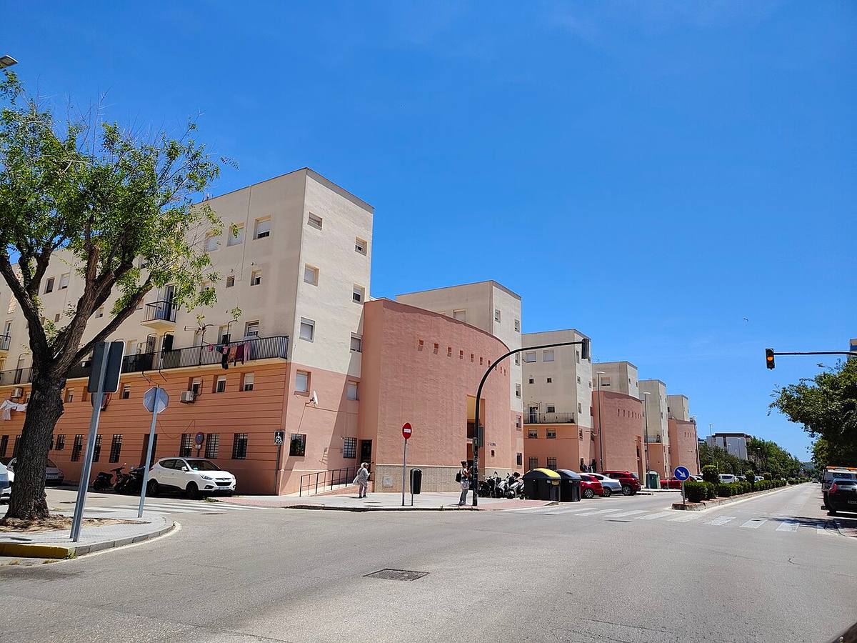 Nuevos desarrollos residenciales y bloques de pisos en Cádiz.