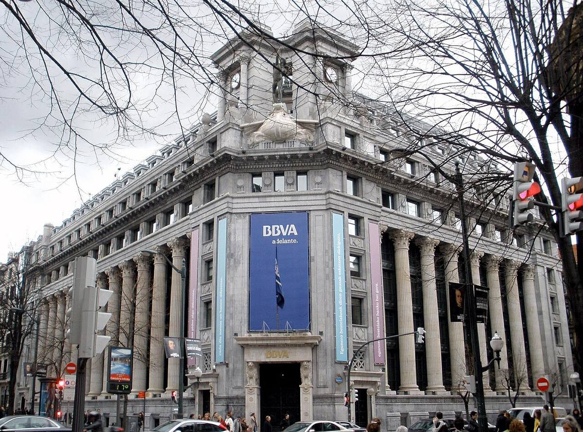 Edificio del BBVA en Bilbao.