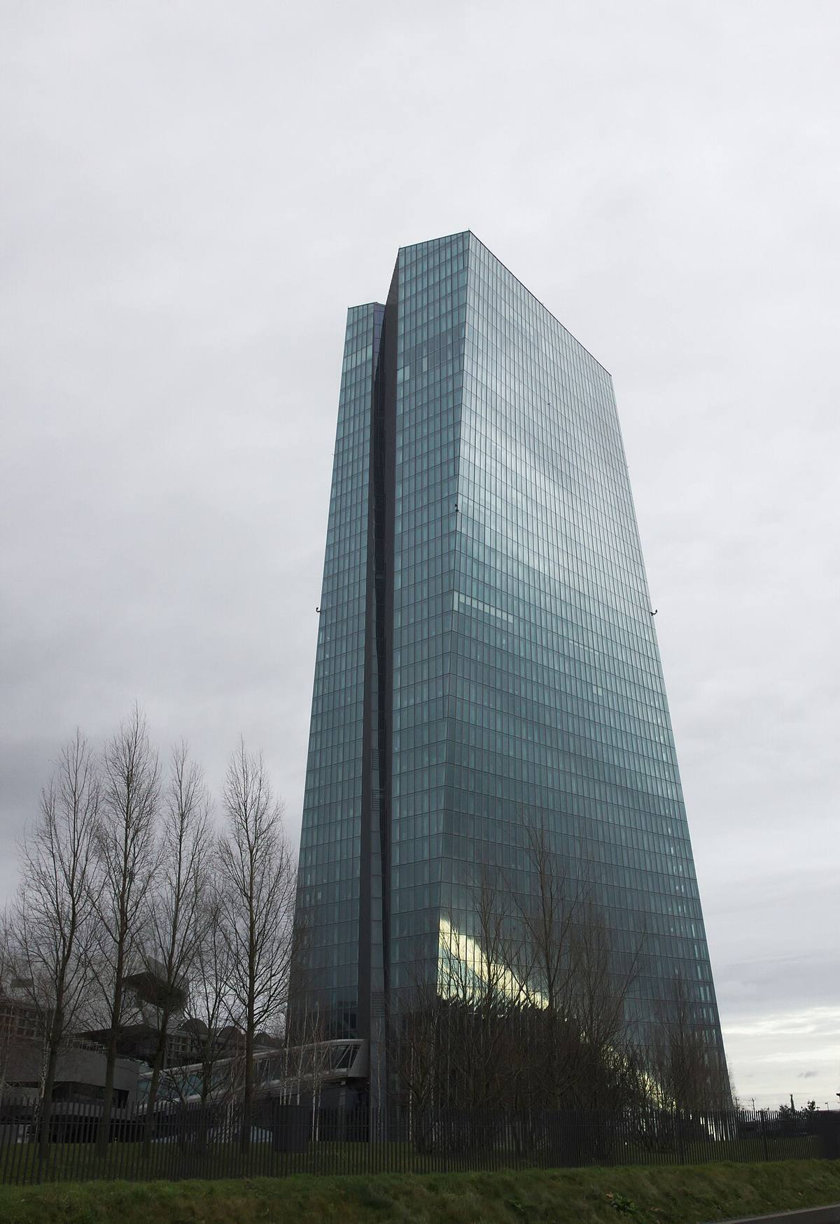 Sede del Banco Central Europeo (BCE) en Frankfurt am Main.