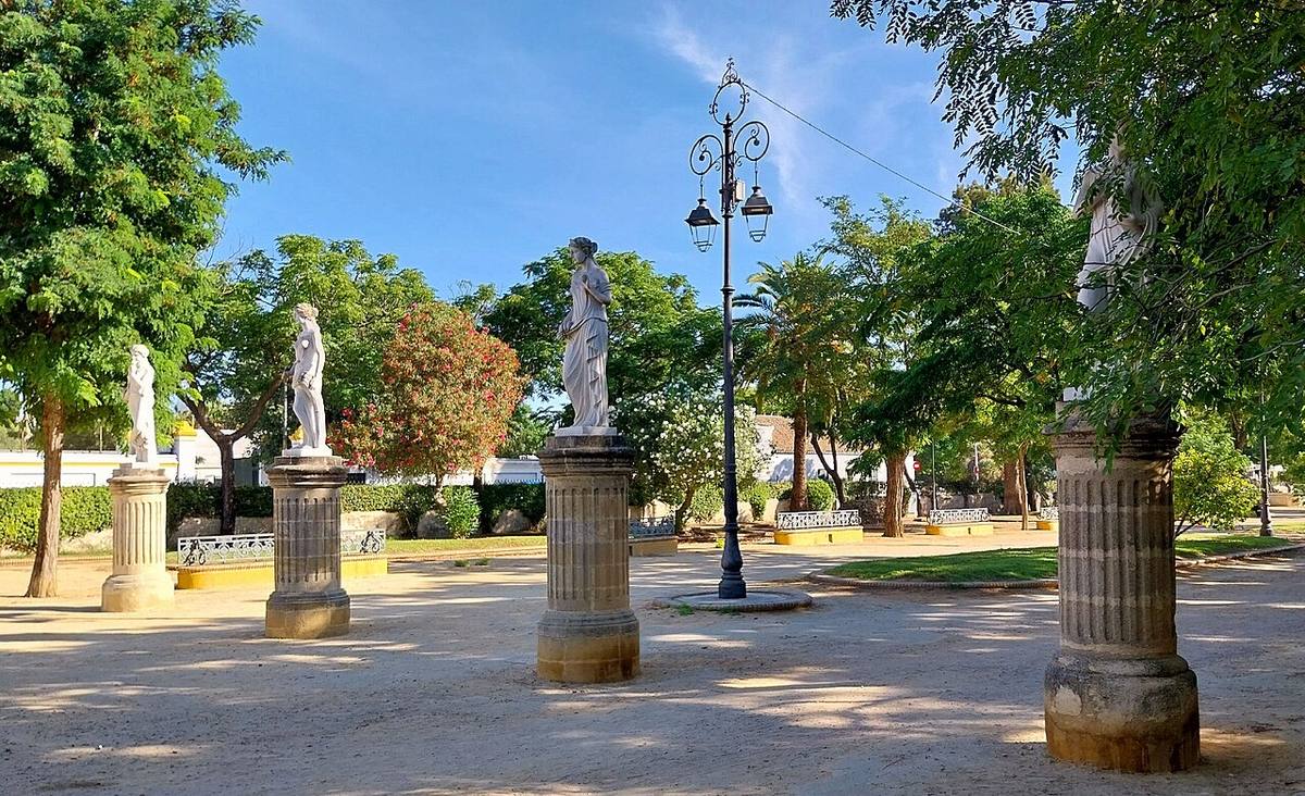 Parque de la Victoria en El Puerto de Santa María.