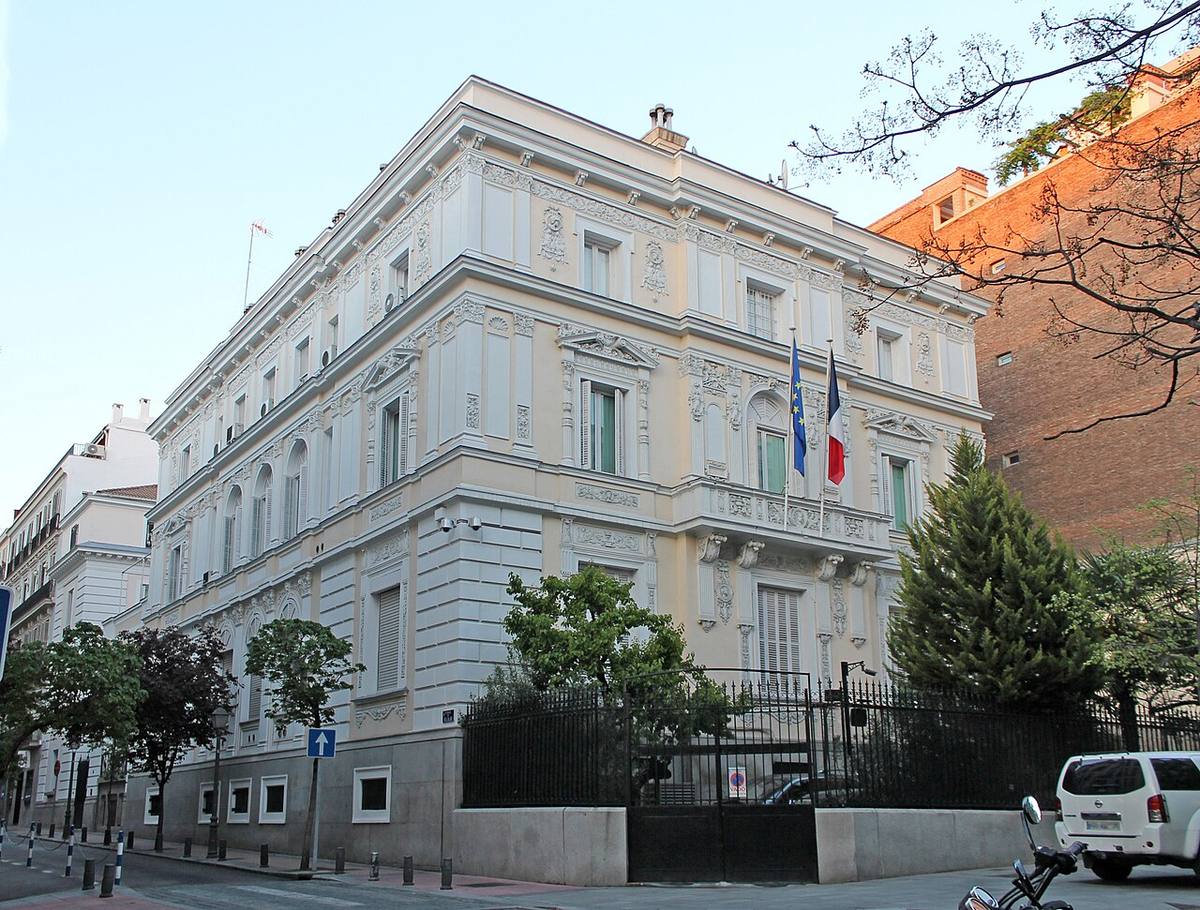 Edificio residencial en el centro de Madrid.