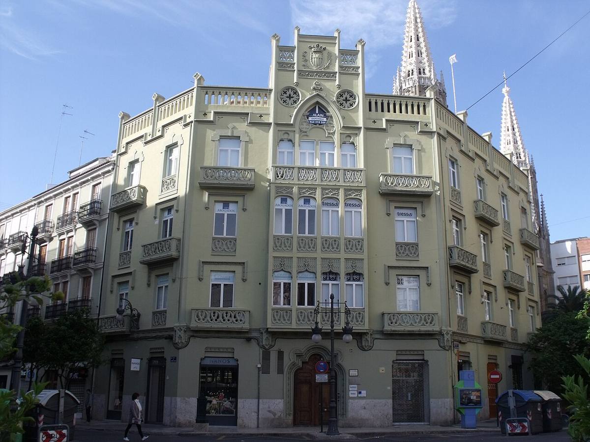 Edificios de viviendas en la calle Jorge Juan de Valencia.