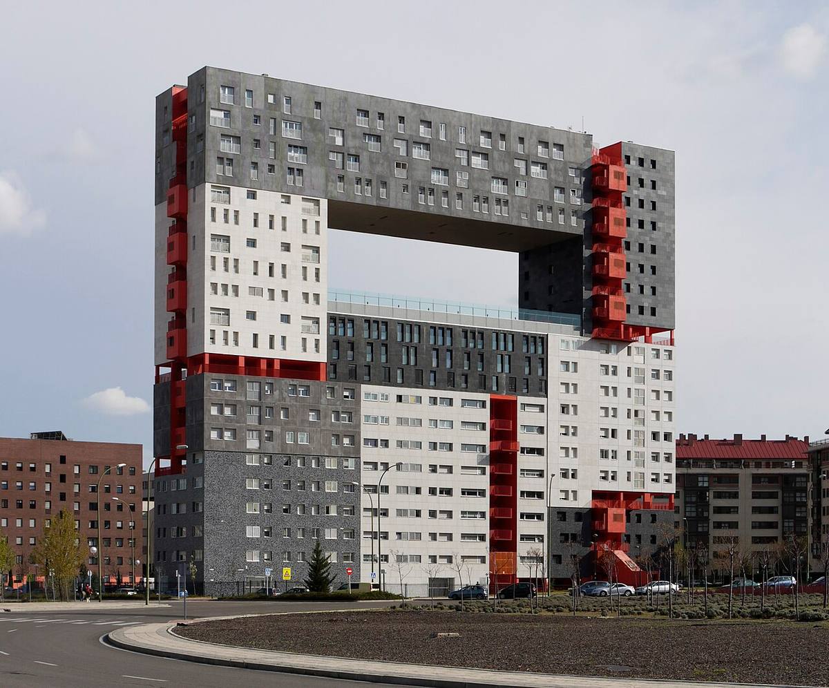 Edificio Mirador en el distrito de Hortaleza, Madrid.
