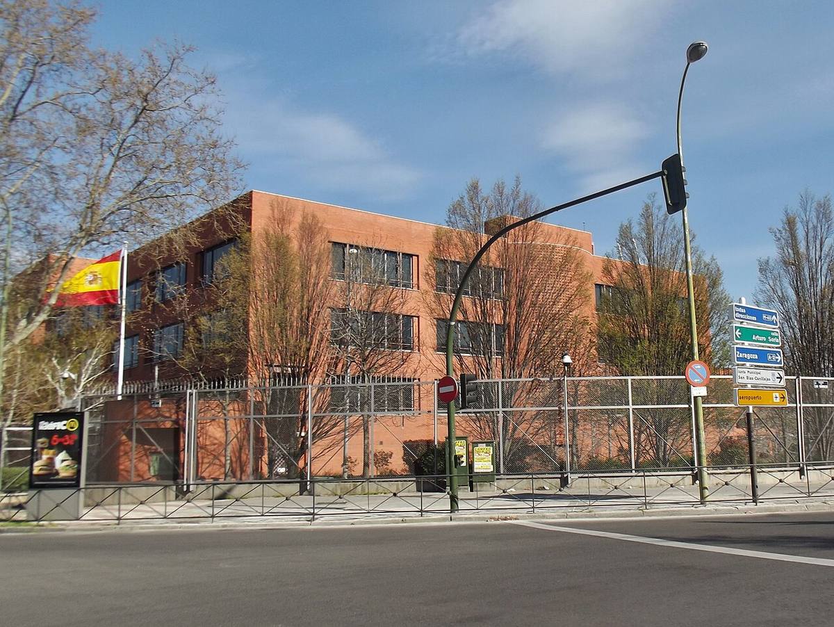 Instalaciones del Banco de España en la calle de Alcalá, Madrid.