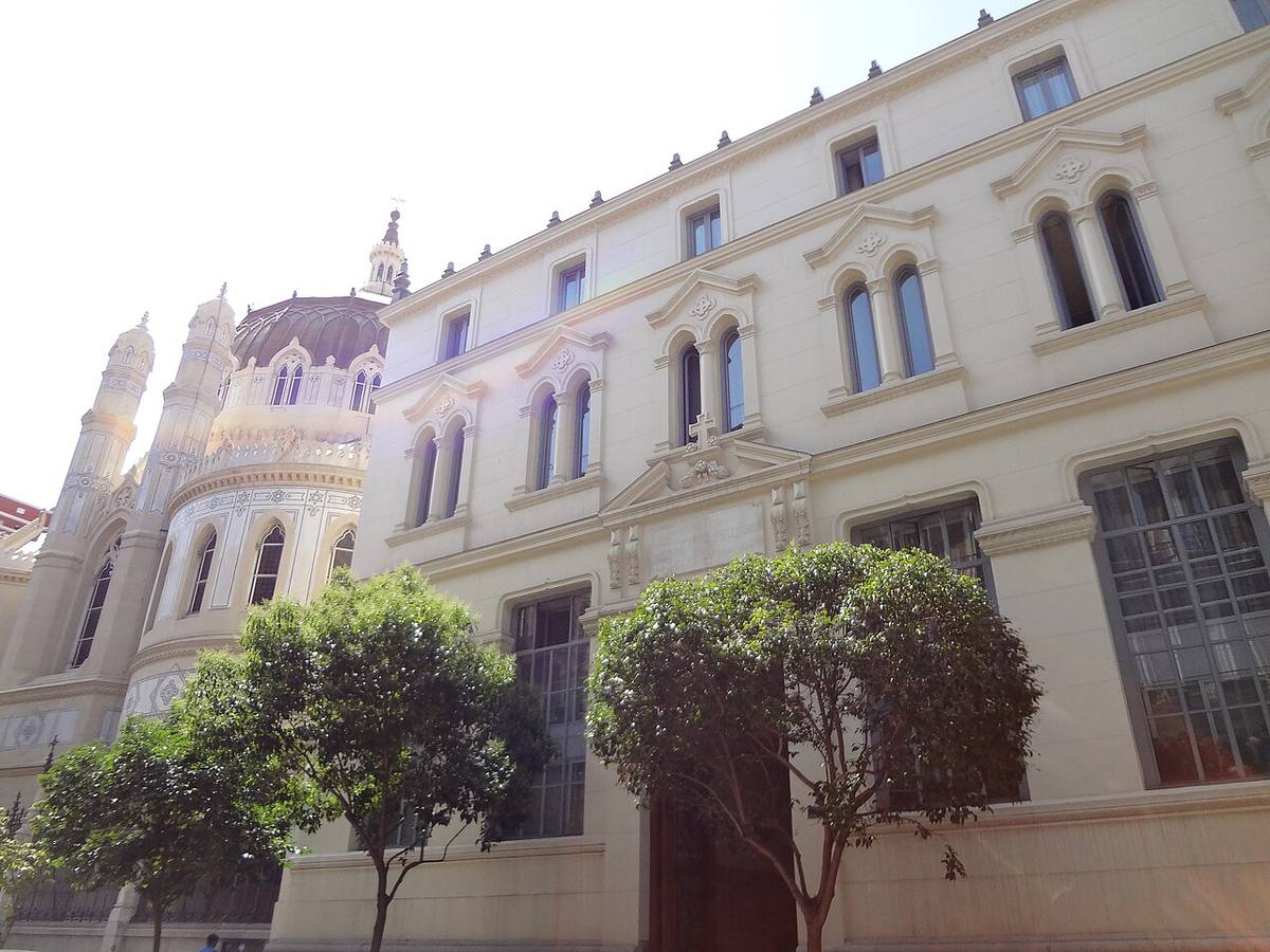 Arquitectura residencial en el Barrio de Salamanca, Madrid.