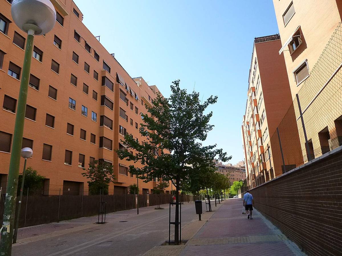 Edificios de viviendas en el distrito de Vicálvaro, Madrid.