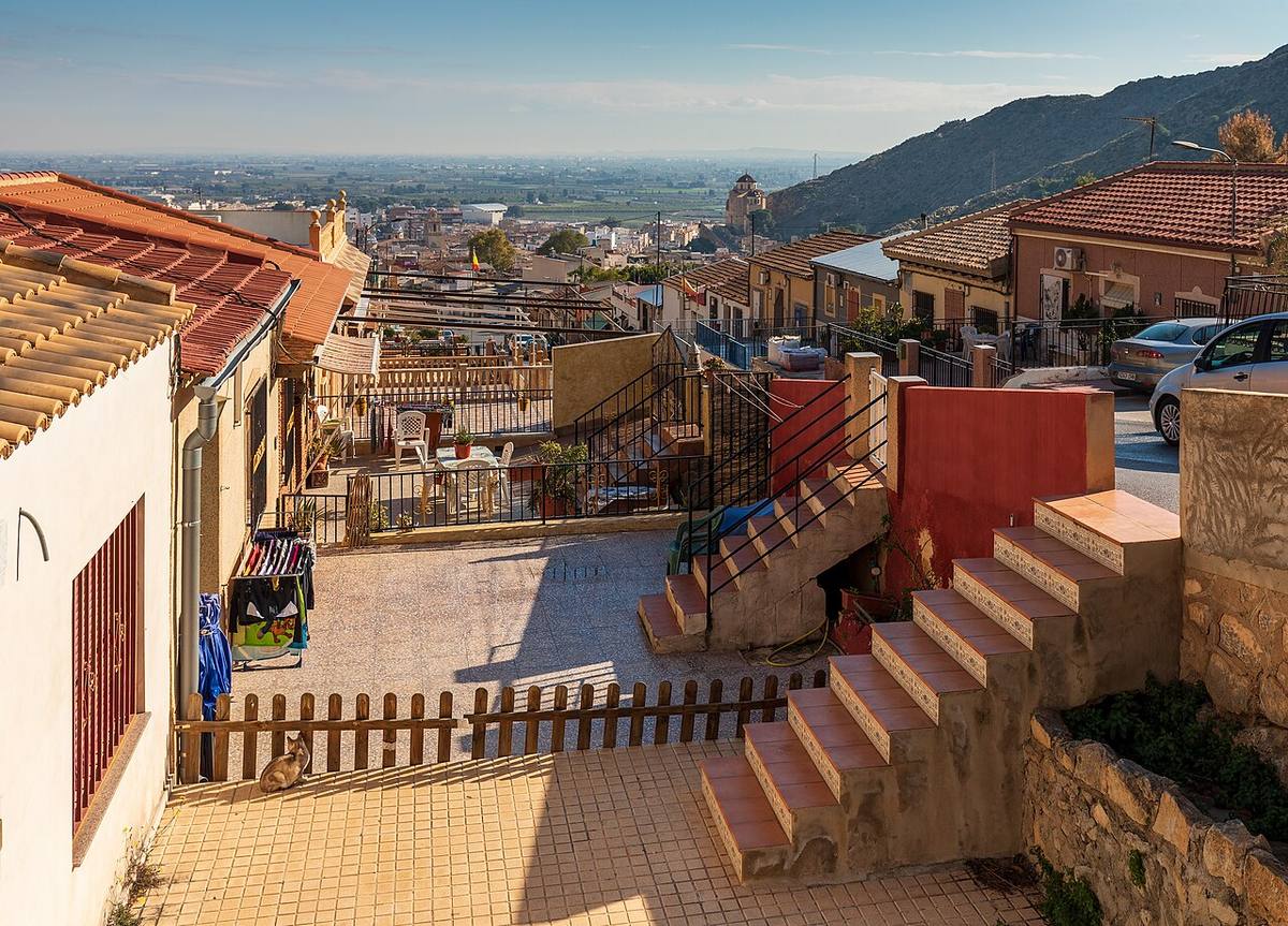 Zona residencial con vistas al valle en Callosa de Segura, Alicante.