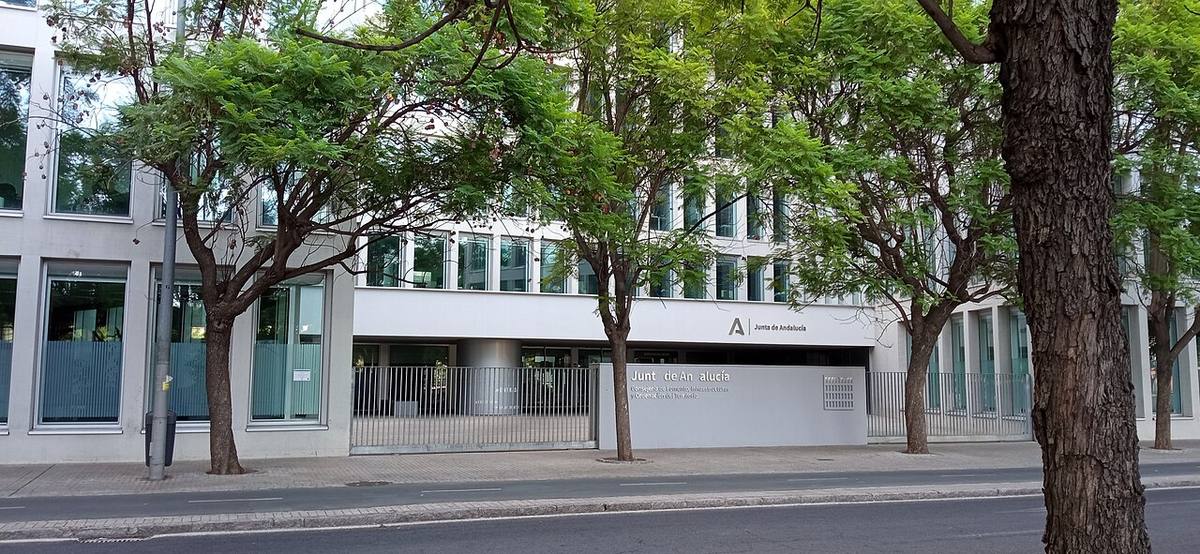 Sede de la Consejería de Fomento, Infraestructuras y Ordenación del Territorio en Sevilla.