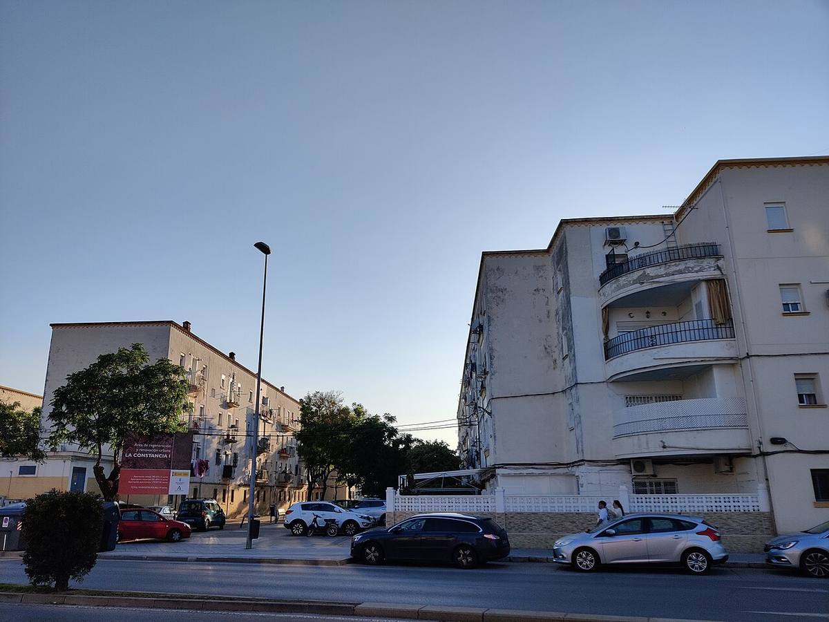 Viviendas protegidas en la barriada de La Constancia, en Jerez de la Frontera.