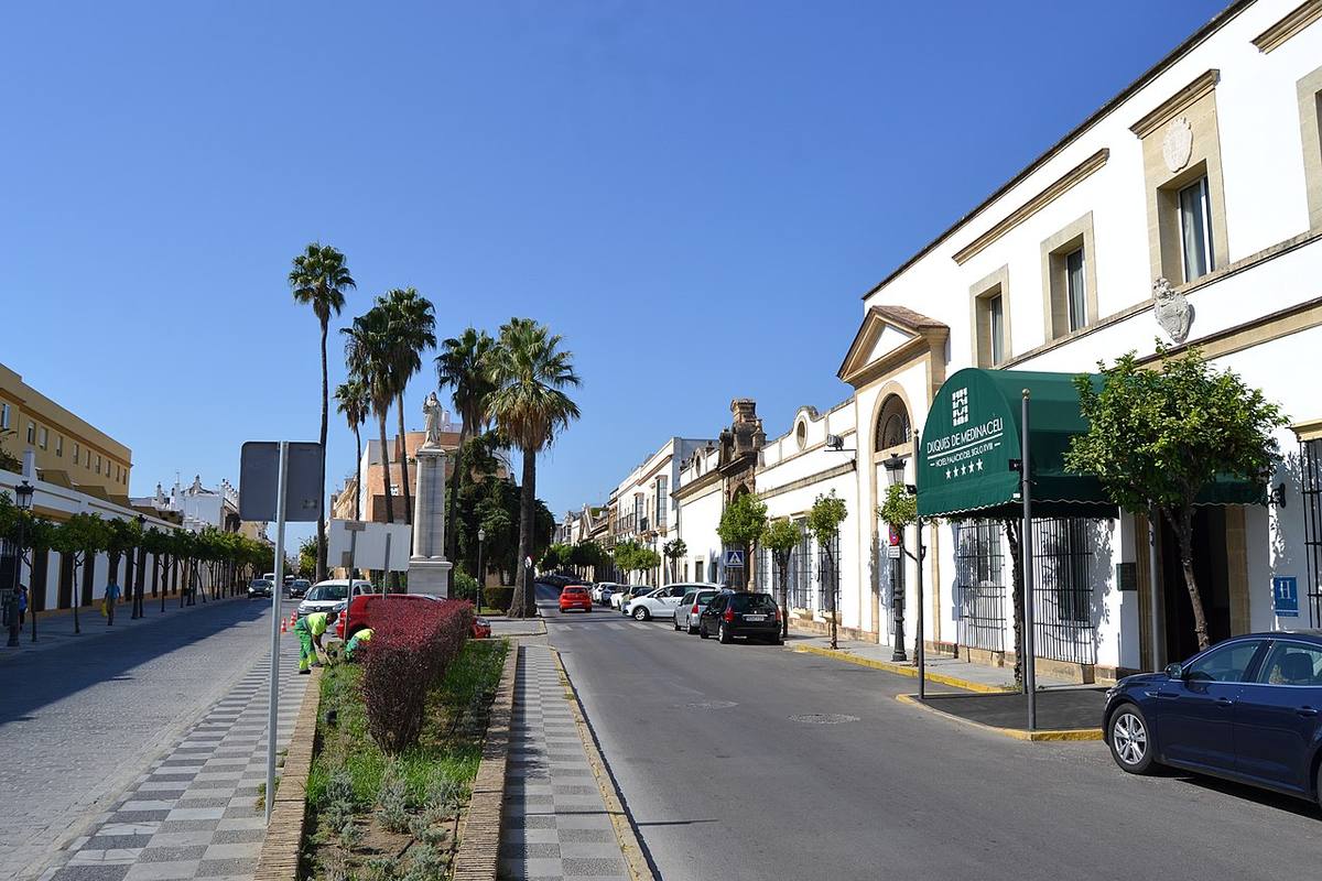 Plaza de los Jazmines en El Puerto de Santa María.
