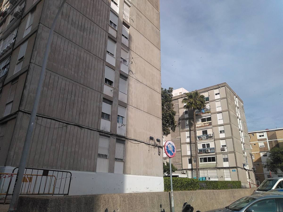 Bloques de viviendas subvencionadas en España.