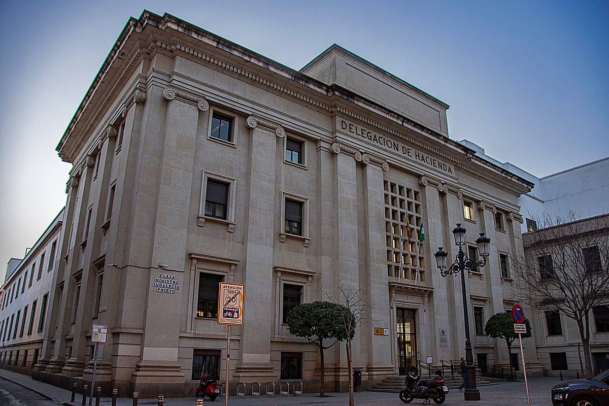 Sede de la Delegación de Hacienda en Sevilla, Andalucía.
