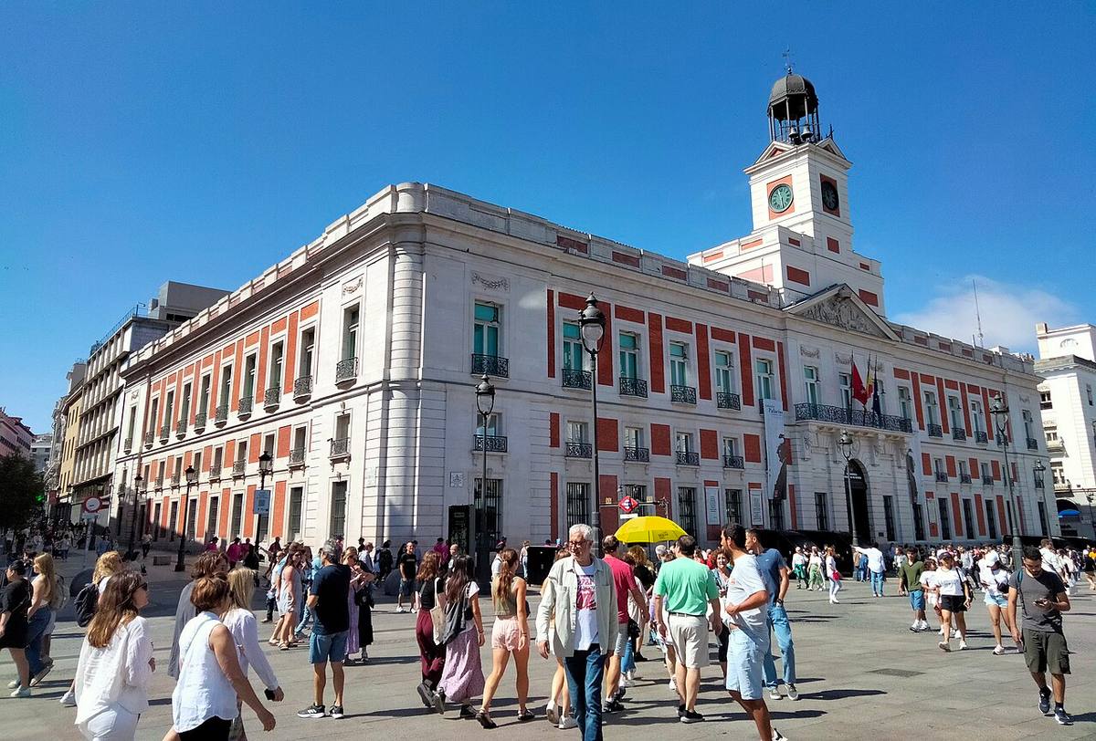 Sede de la Presidencia de la Comunidad de Madrid en la Puerta del Sol.
