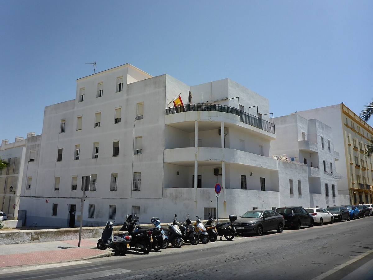 Edificio de viviendas en la ciudad de Cádiz.