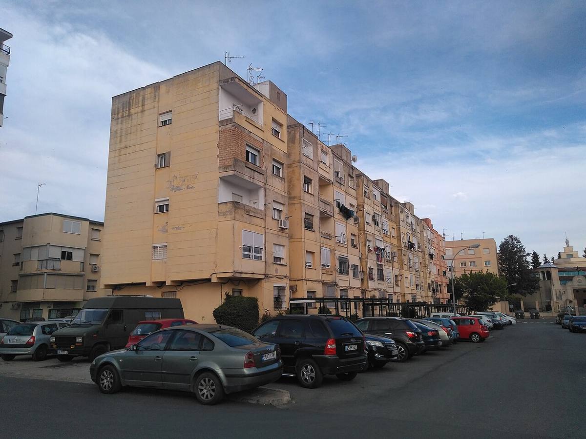 Bloque de viviendas de suboficiales en la provincia de Cádiz.