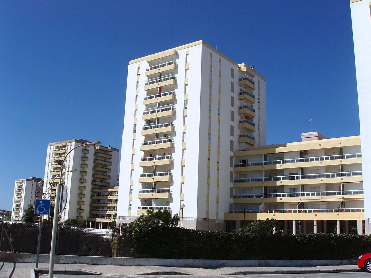 Edificios de apartamentos en El Puerto de Santa María, Cádiz.
