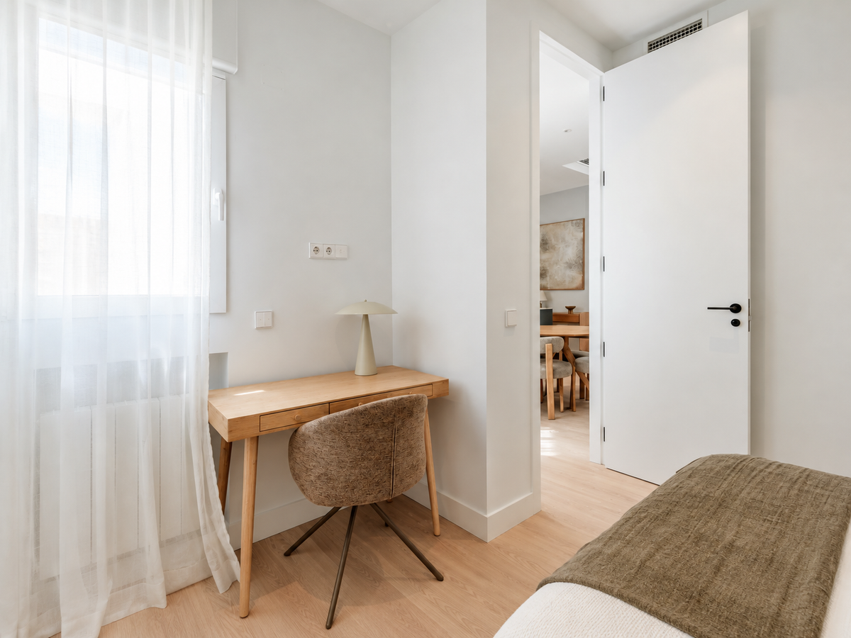 Interior de una vivienda en el distrito de Retiro, Madrid.