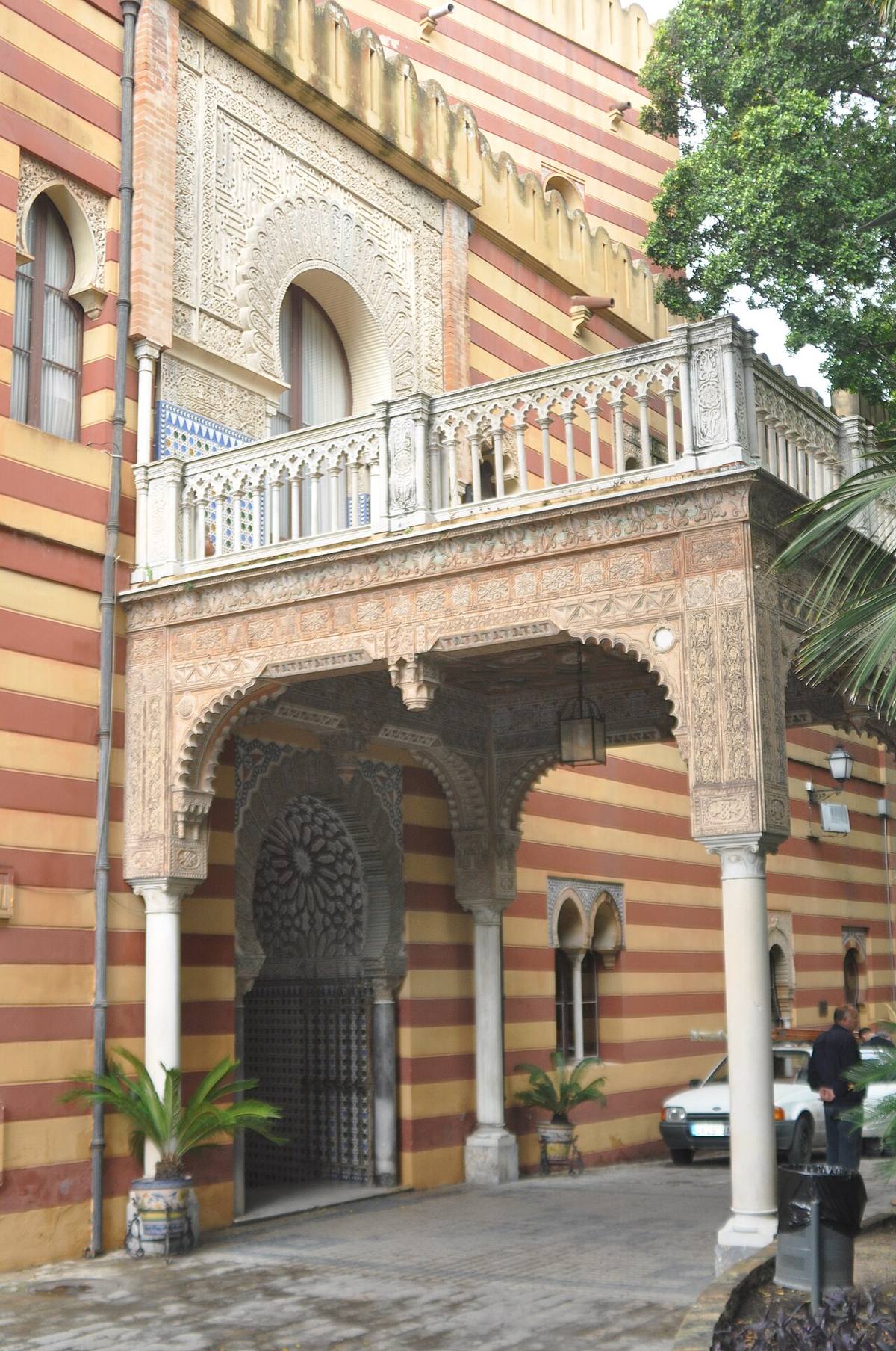 Sede actual del Ayuntamiento de Sanlúcar de Barrameda en la Cuesta de Belén.