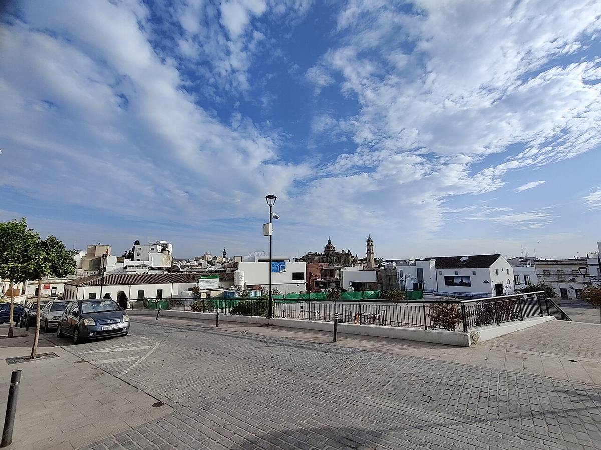 Panorámica urbana del centro de Jerez de la Frontera.