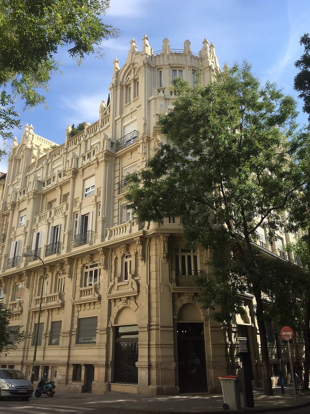 Edificio de viviendas en Madrid.