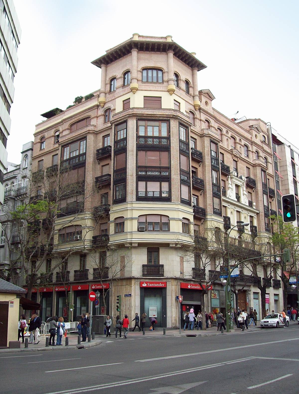 Edificio residencial en Madrid.