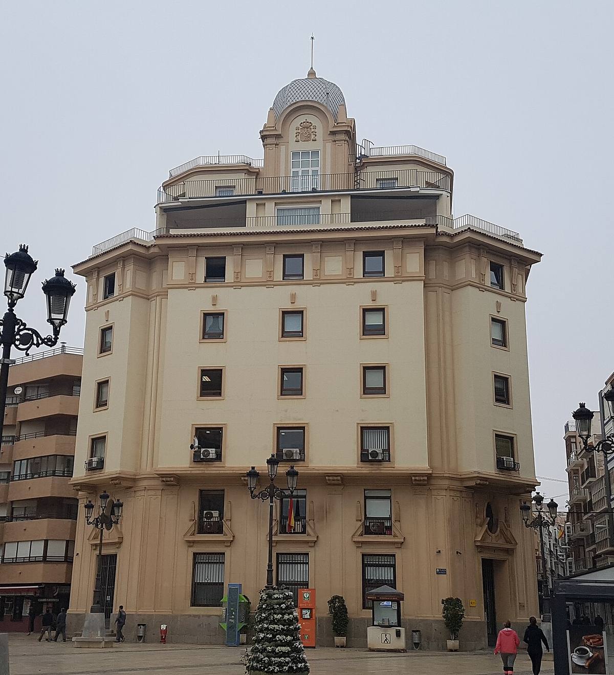 Edificio de la Mancomunidad de los Canales del Taibilla en Murcia.