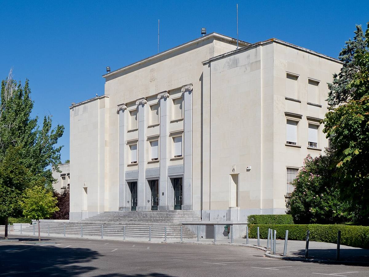 Fachada de la Escuela Técnica Superior de Arquitectura de Madrid.