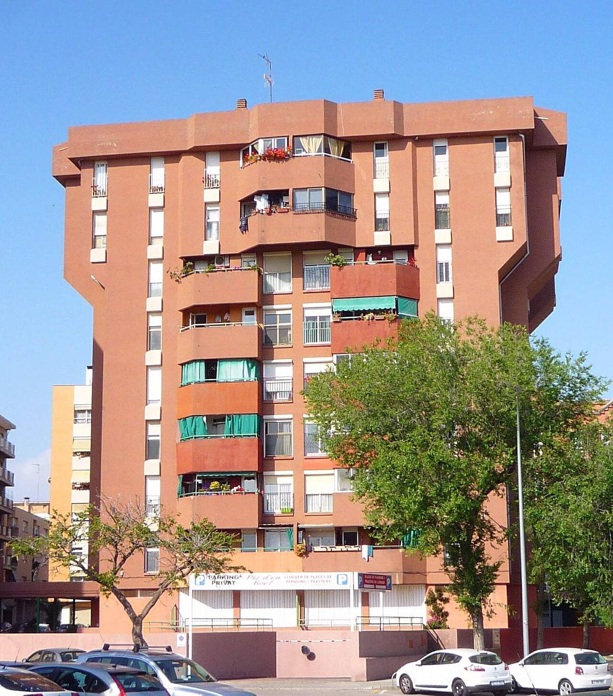 Bloque de apartamentos de uso residencial en Mataró.