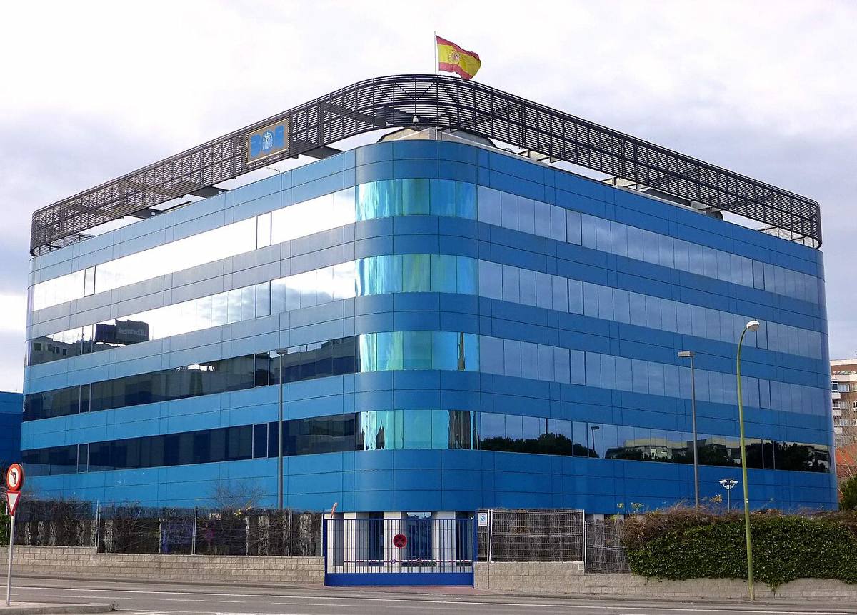 Edificio de la sede del Boletín Oficial del Estado (BOE) en Madrid.