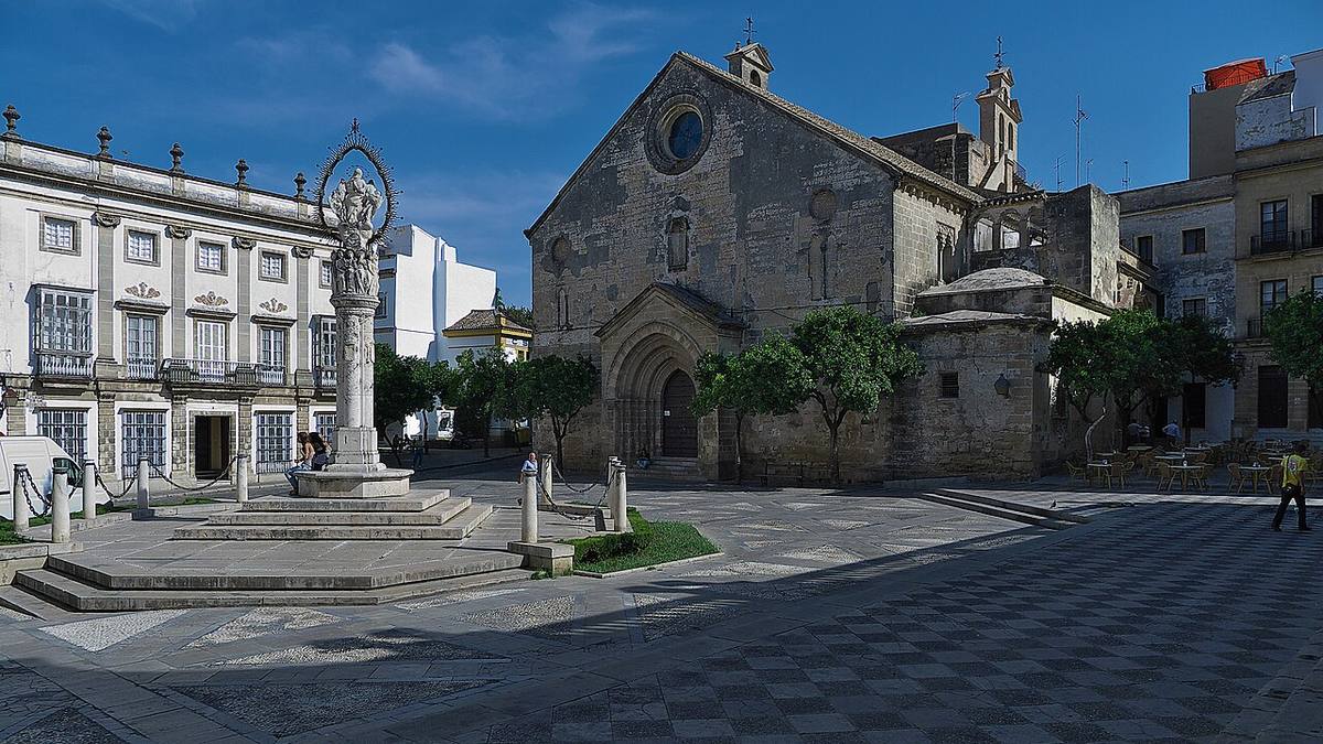 Plaza de la Asunción en Jerez de la Frontera.