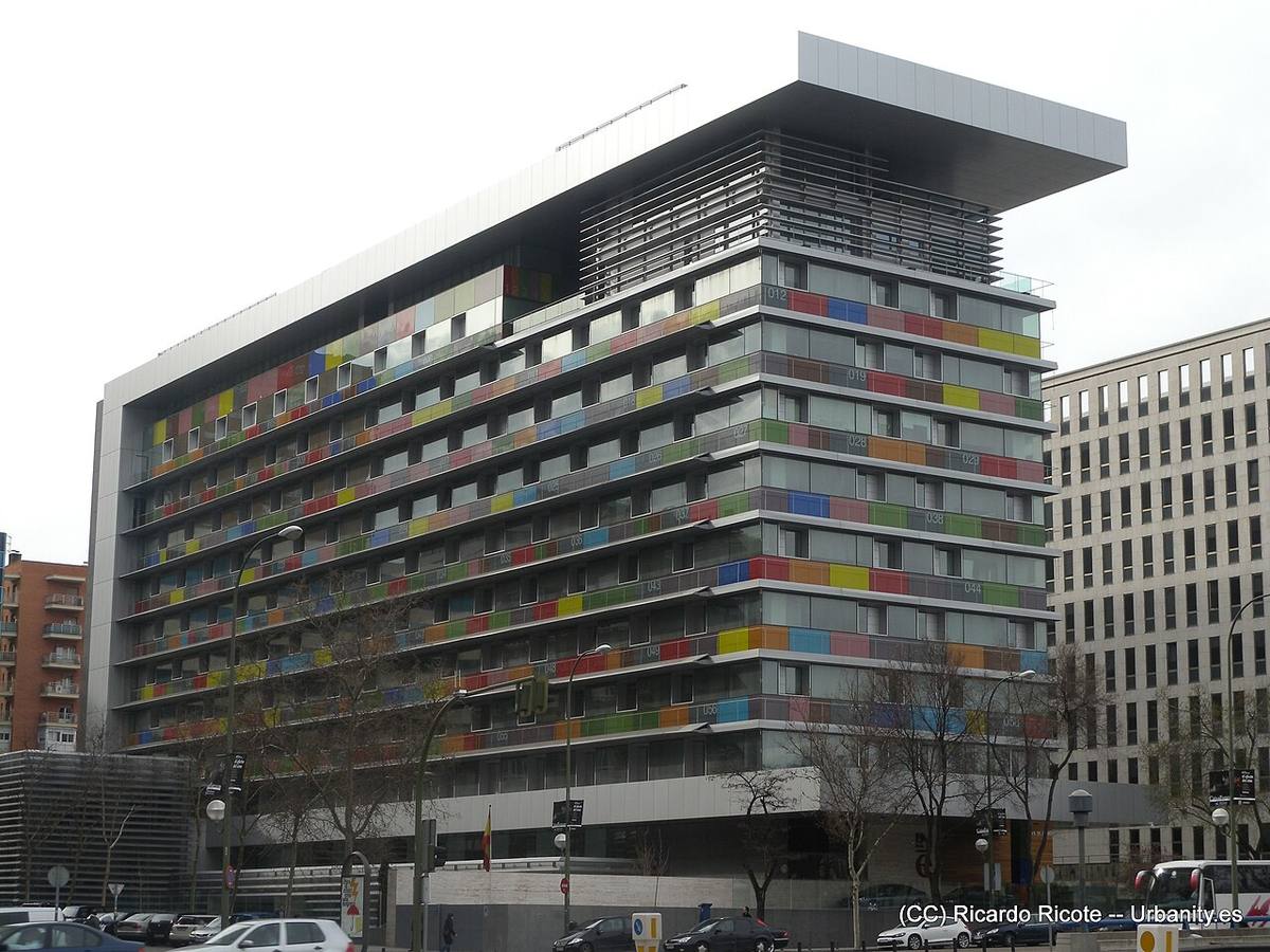 Sede central del Instituto Nacional de Estadística (INE) en Madrid.