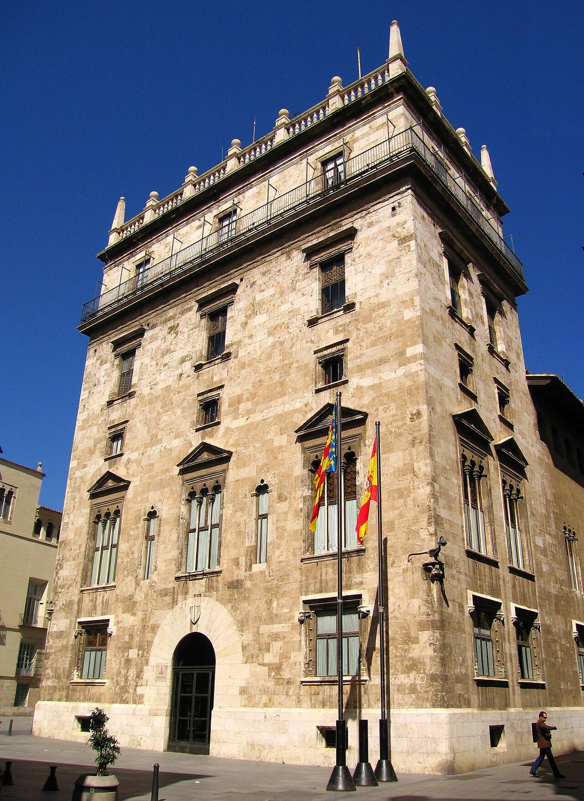 Sede del Palau de la Generalitat en Valencia.