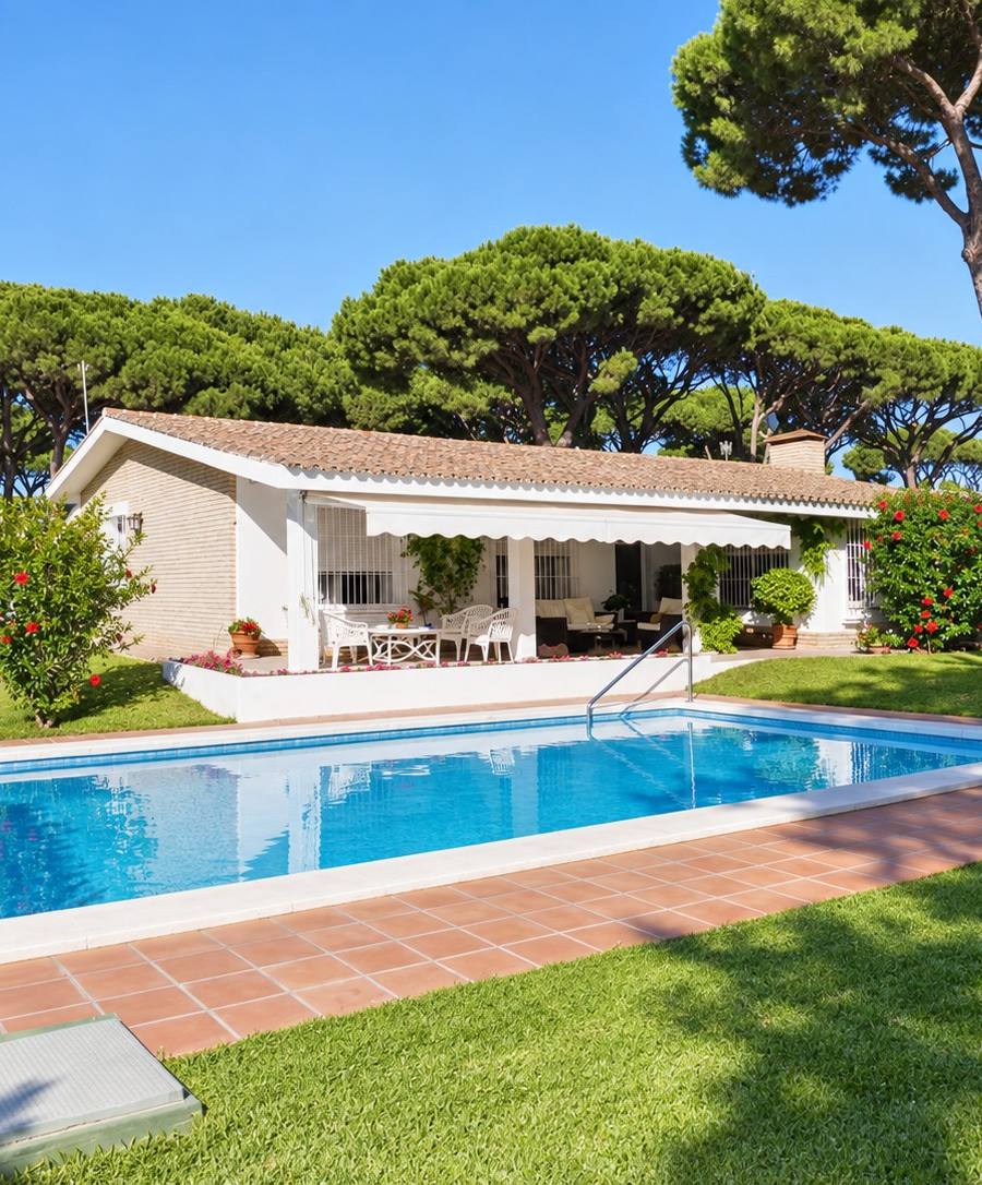 Chalet de una planta con piscina en Vistahermosa — Vistahermosa, El Puerto de Santa María